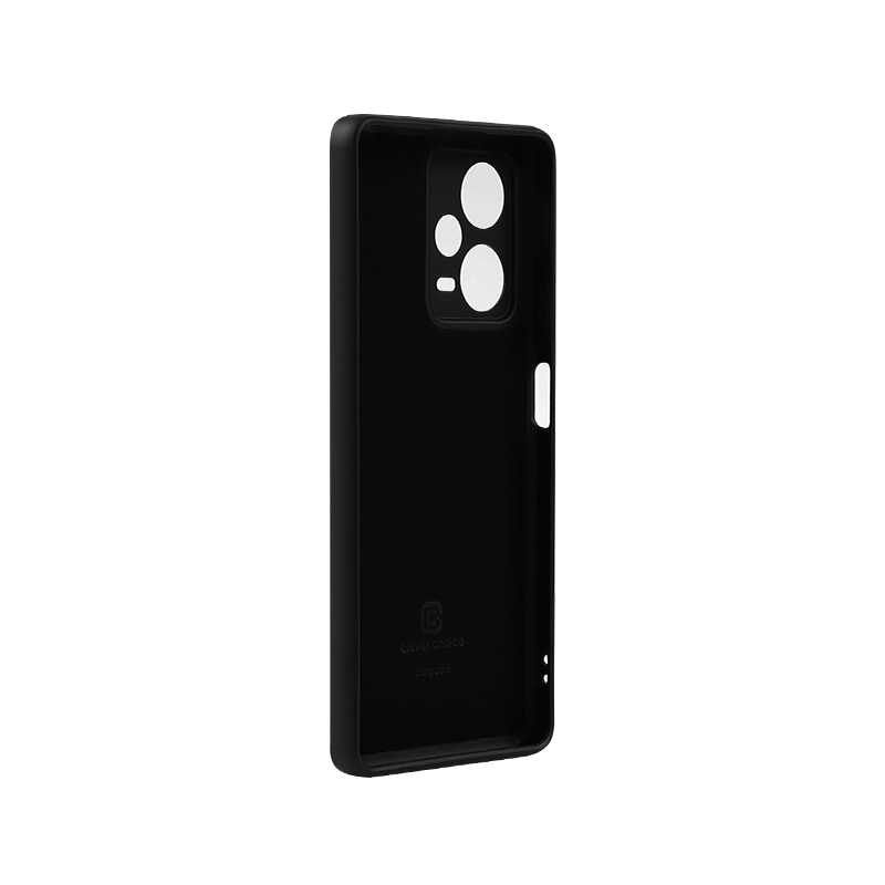 Crong Color Cover - Etui Xiaomi Redmi Note 12 Pro+ 5G (czarny)