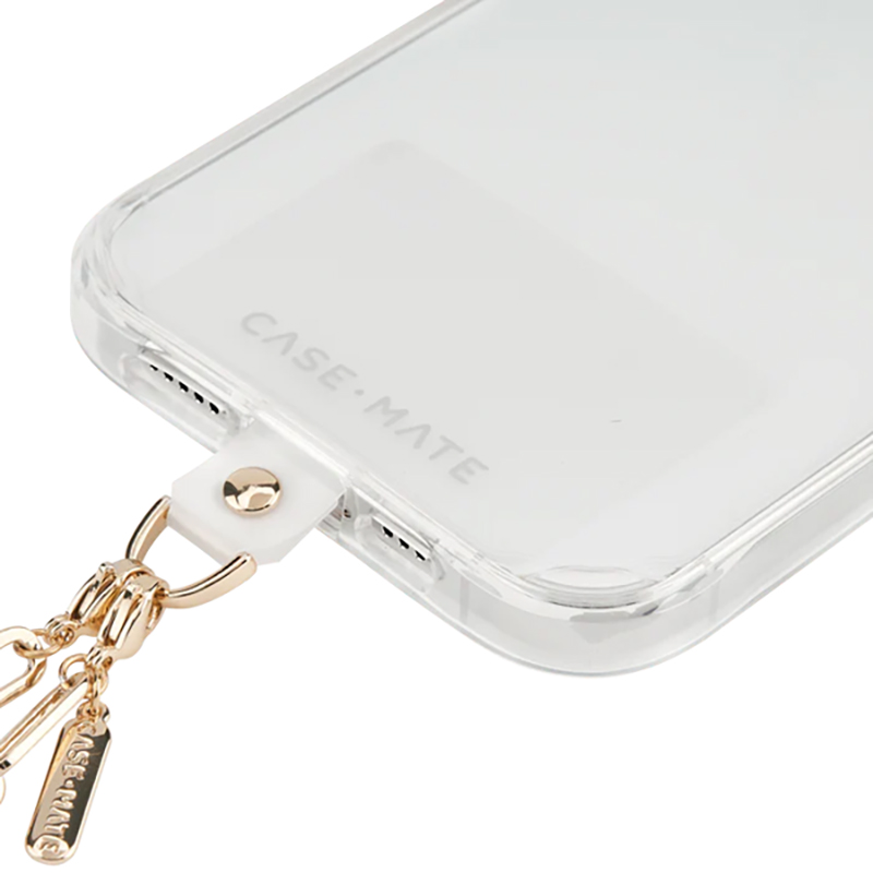 Case-Mate Phone Wristlet Connector Card - Uniwersalny konektor do smyczki (Champagne Gold)