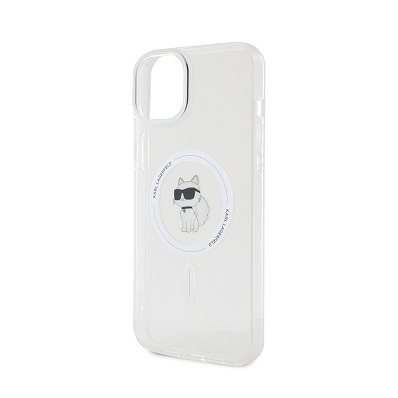 Karl Lagerfeld IML Choupette MagSafe - Etui iPhone 15 Plus (przezroczysty)