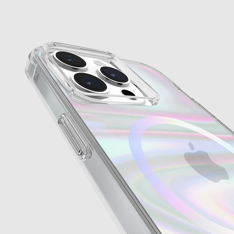 Case-Mate Soap Bubble MagSafe - Etui iPhone 15 Pro Max (Iridescent)