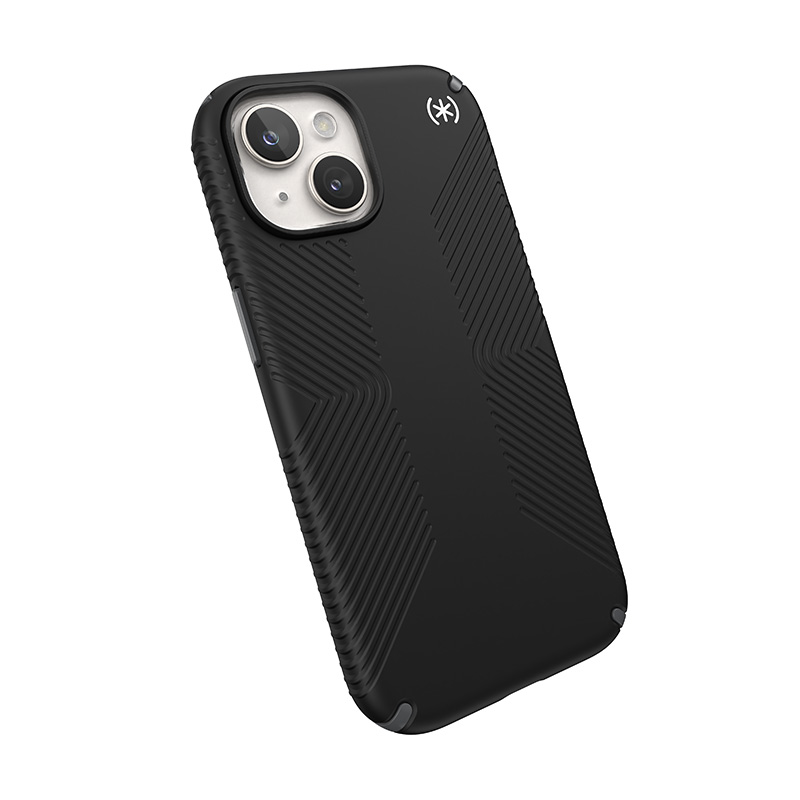 Speck Presidio2 Grip - Etui iPhone 15 / iPhone 14 / iPhone 13 (Black / Slate Grey / White)