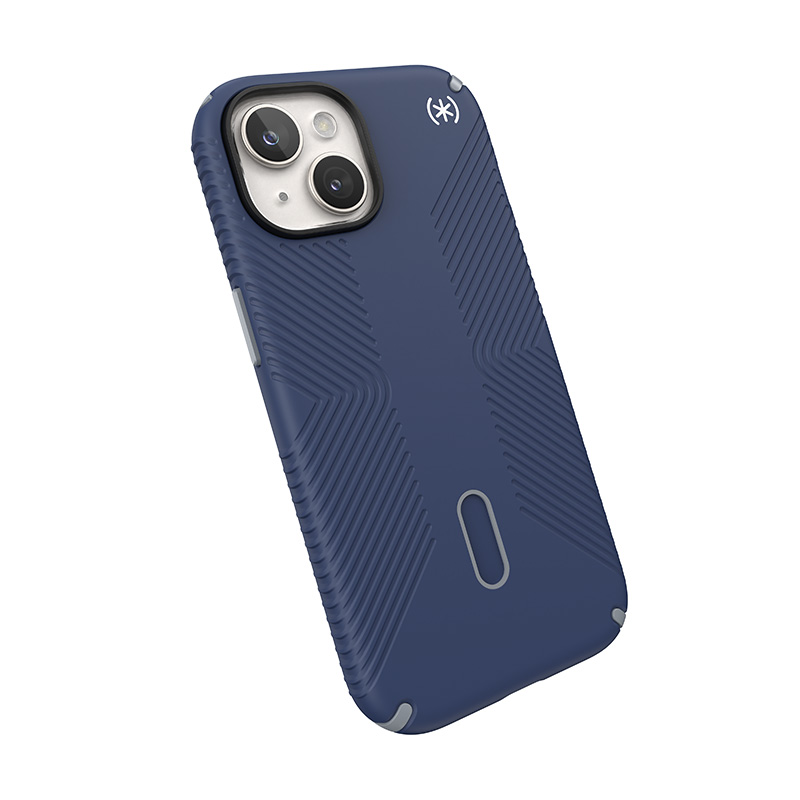 Speck Presidio2 Grip ClickLock & MagSafe - Etui iPhone 15 / iPhone 14 / iPhone 13 (Coastal Blue / Dustgrey / White)