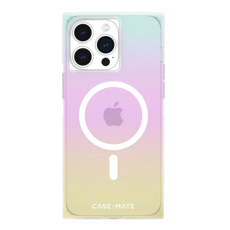 Case-Mate BLOX MagSafe - Etui iPhone 15 Pro Max (Rainbow Frosting)