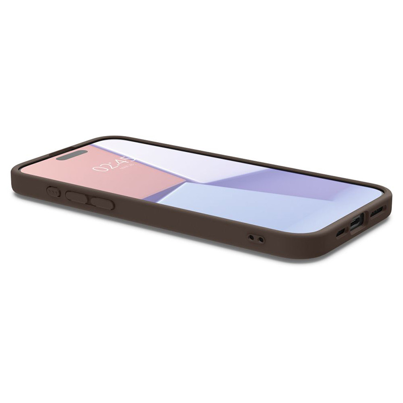Spigen Cyrill Kajuk Mag MagSafe - Etui do iPhone 15 Pro Max (Saddle Brown)