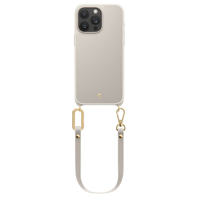 Spigen Cyrill Classic Charm Mag MagSafe - Etui do iPhone 15 Pro Max (Cream)