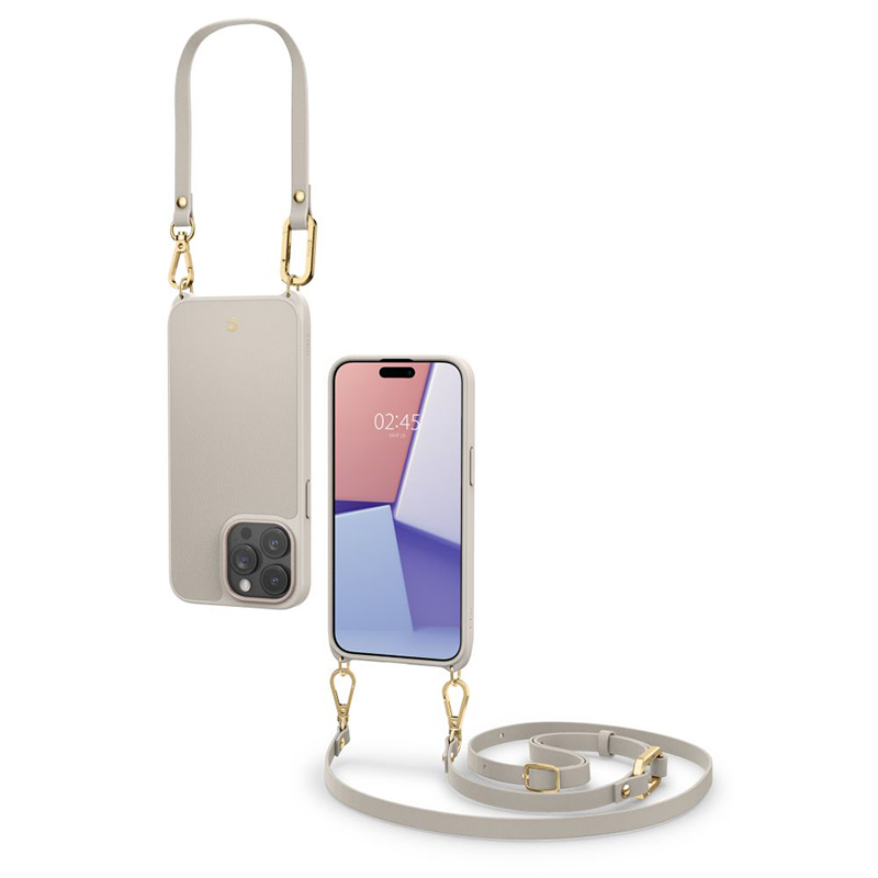 Spigen Cyrill Classic Charm Mag MagSafe - Etui do iPhone 15 Pro Max (Cream)