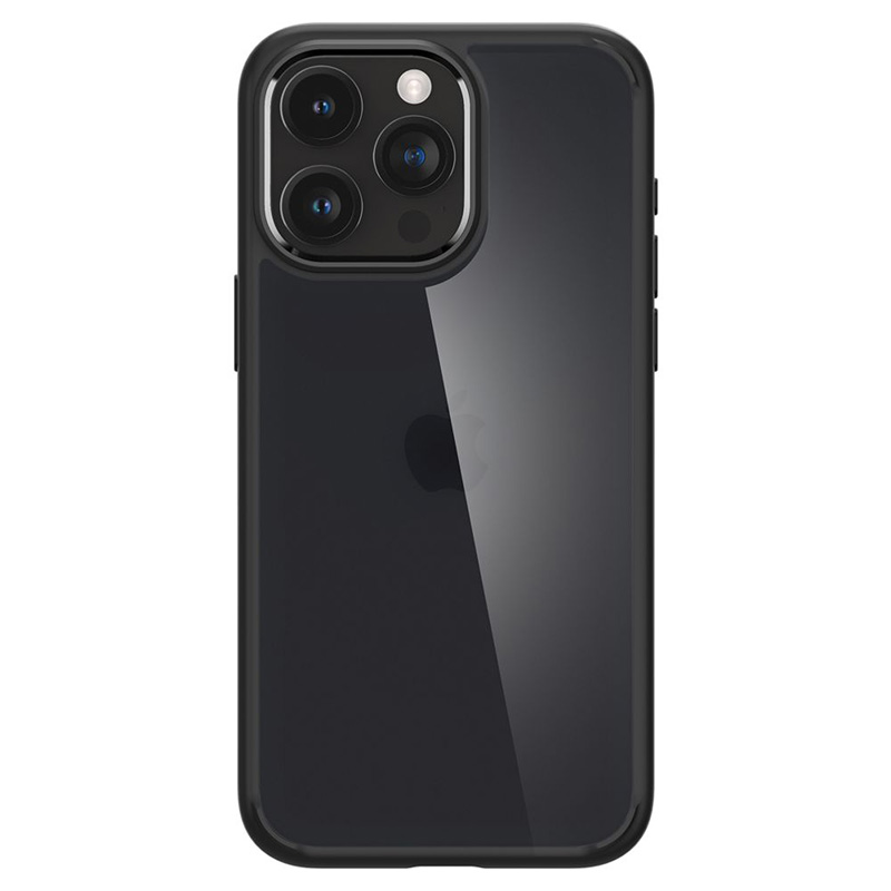 Spigen Ultra Hybrid - Etui do iPhone 15 Pro (Frost Black)