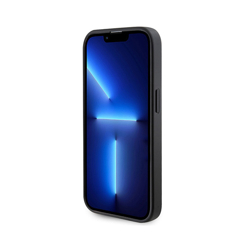 Guess Saffiano MagSafe - Etui iPhone 15 Pro Max (czarny)