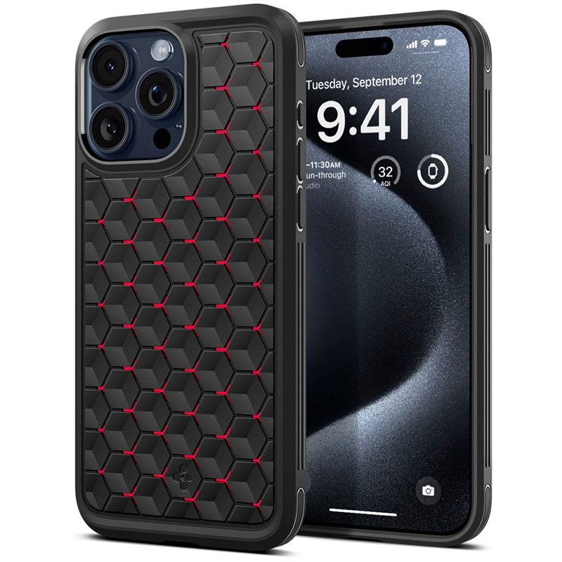 Spigen Cryo Armor - Etui do iPhone 15 Pro Max (Cryo Red)