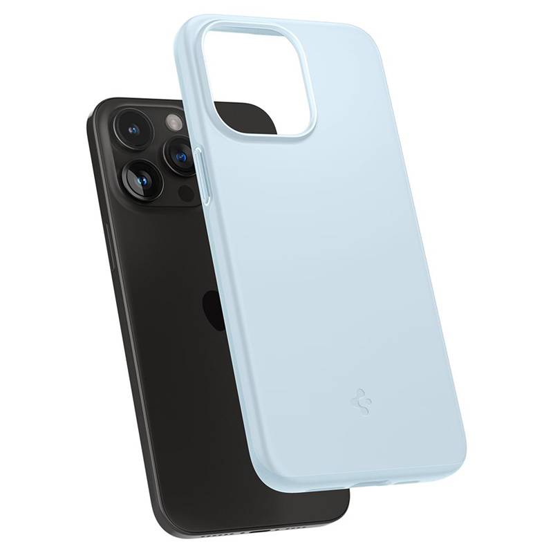 Spigen Thin Fit - Etui do iPhone 15 Pro (Niebieski)