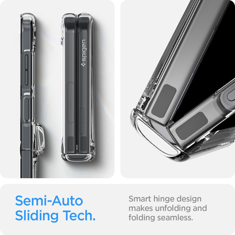 Spigen Thin Fit Pro - Etui do Samsung Galaxy Z Flip 5 (Przezroczysty)