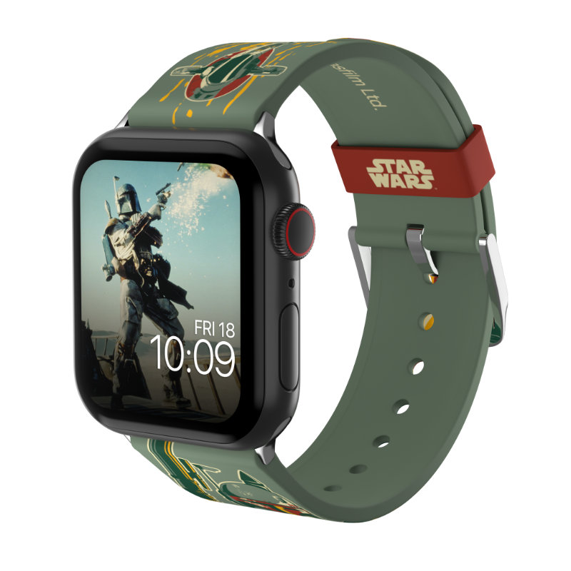 Star Wars - Pasek do Apple Watch 38/40/41/42/44/45/49 mm (Boba Fett)