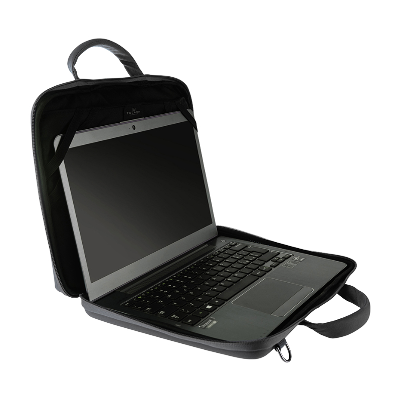 TUCANO Dark Slim Bag - Torba MacBook Air 13" / MacBook Pro 13"/ MacBook Pro 13" Retina / MacBook Air 13" Retina / iPad Pro 12.9" (2017/2015) (czarny)