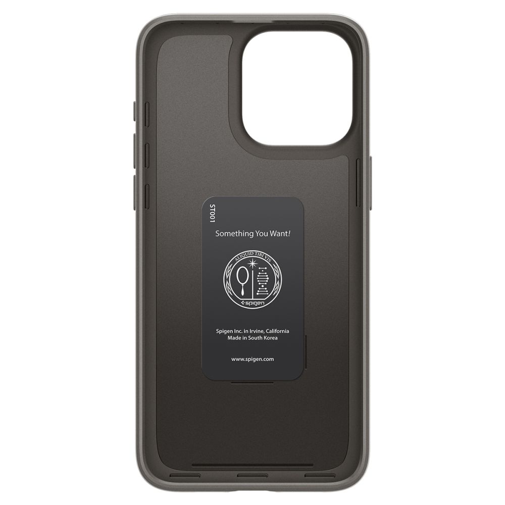 Spigen Thin Fit - Etui do iPhone 15 Pro (Gunmetal)