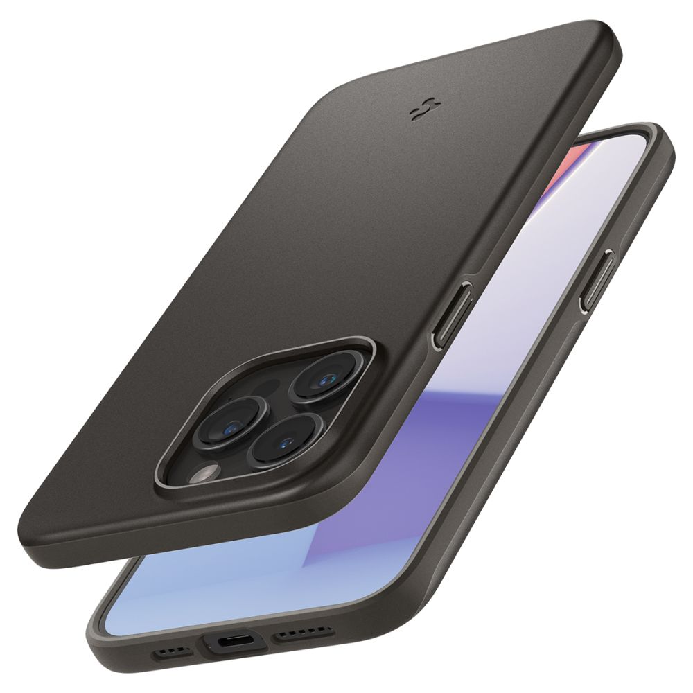 Spigen Thin Fit - Etui do iPhone 15 Pro (Gunmetal)