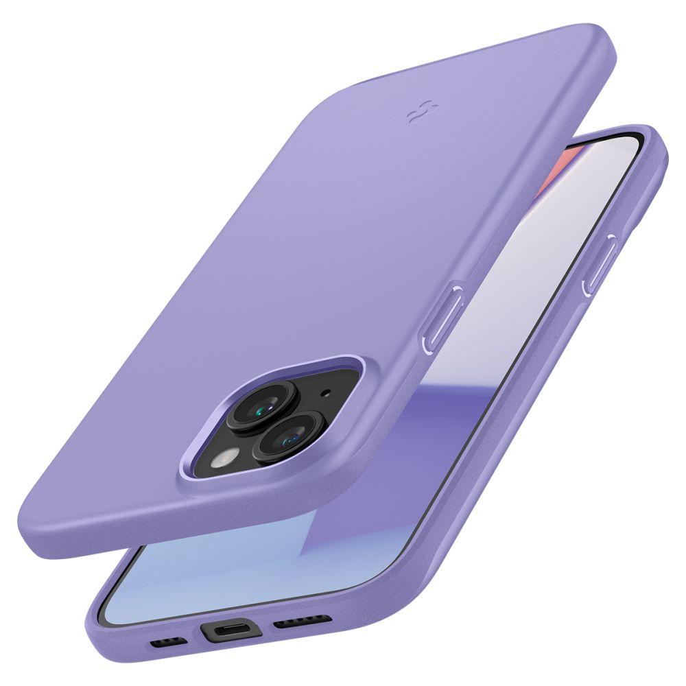 Spigen Thin Fit - Etui do iPhone 15 (Fioletowy)