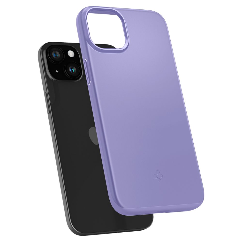 Spigen Thin Fit - Etui do iPhone 15 (Fioletowy)