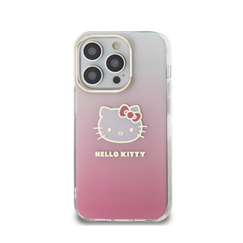 Hello Kitty IML Gradient Electrop Kitty Head - Etui iPhone 14 Pro (różowy)