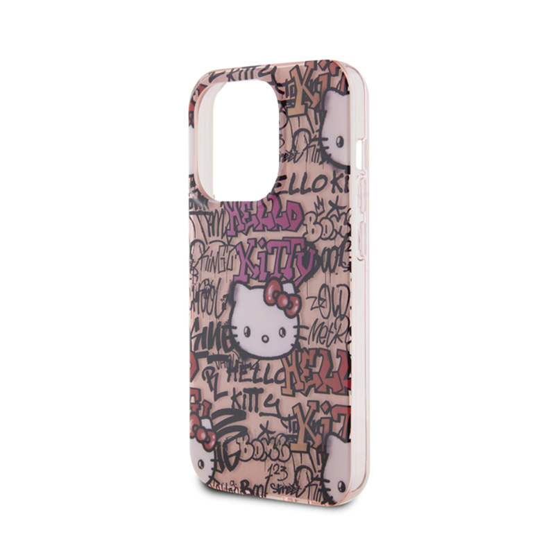 Hello Kitty IML Tags Graffiti - Etui iPhone 14 Pro Max (różowy)