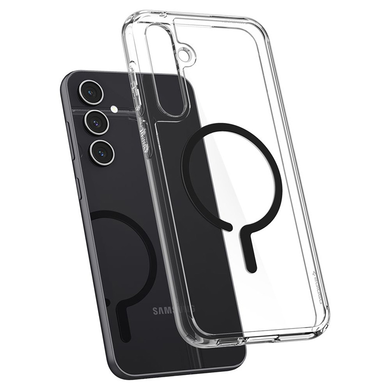 Spigen Ultra Hybrid OneTap Ring MagSafe - Etui do Samsung Galaxy S23 FE (Czarny)