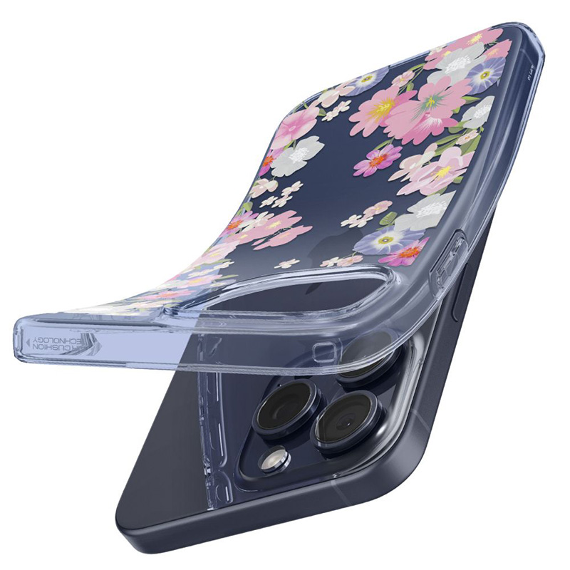 Spigen Liquid Crystal - Etui do iPhone 15 Pro (Blossom)