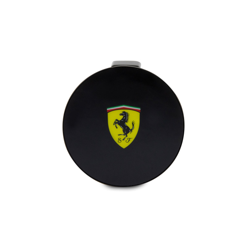 Ferrari MagSafe Printed Shield - Magnetyczny uchwyt samochodowy (czarny)