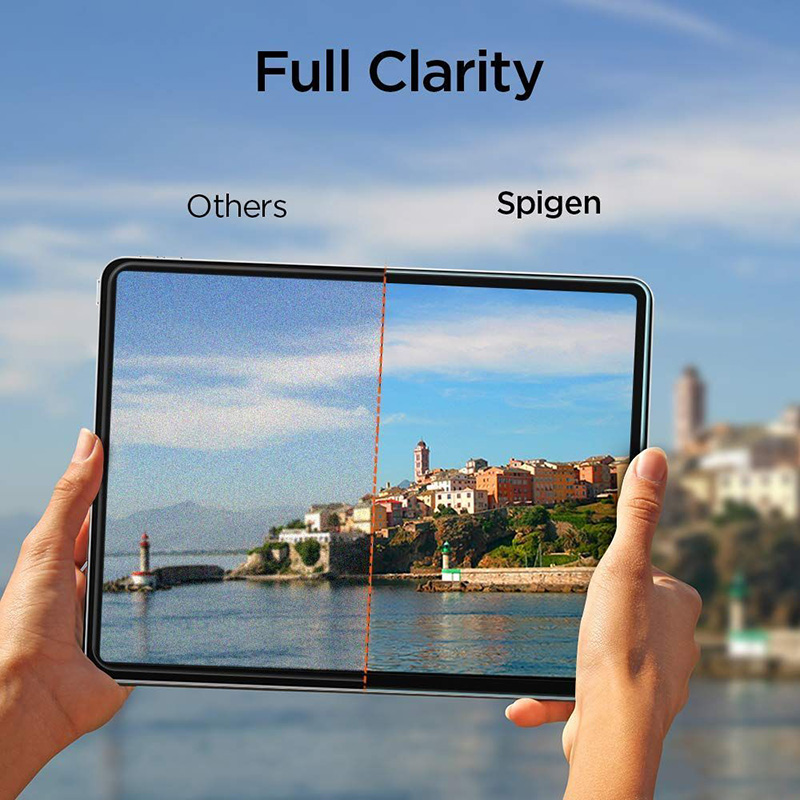Spigen Glas.TR Slim - Szkło hartowane do iPad Pro 11” (2022-2018) / iPad Air 10.9” (5-4 gen.) (2022-2020)