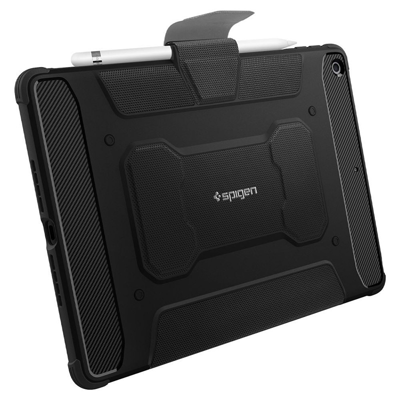 Spigen Rugged Armor Pro - Etui do iPad 10.2” (2021-2019) (Czarny)