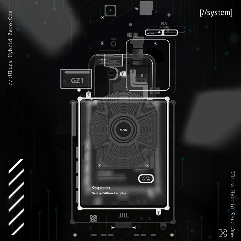 Spigen Ultra Hybrid - Etui do Sony Xperia 5 V (Zero One)