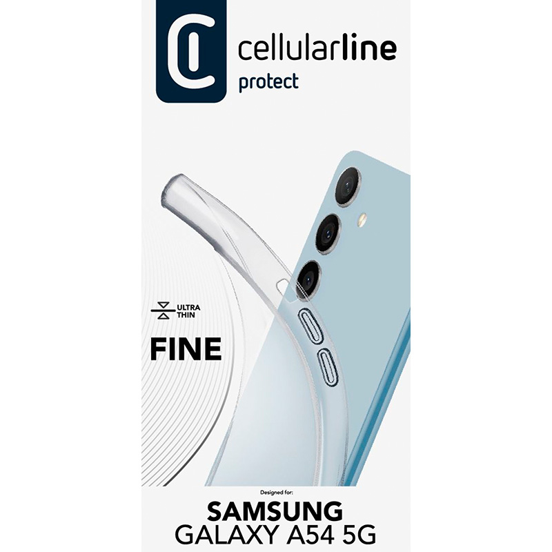 Cellularline Fine - Etui Samsung Galaxy A54 5G (przezroczysty)