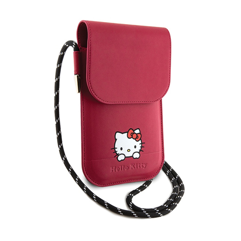 Hello Kitty Leather Daydreaming Cord - Torebka crossbody na telefon (różowy)