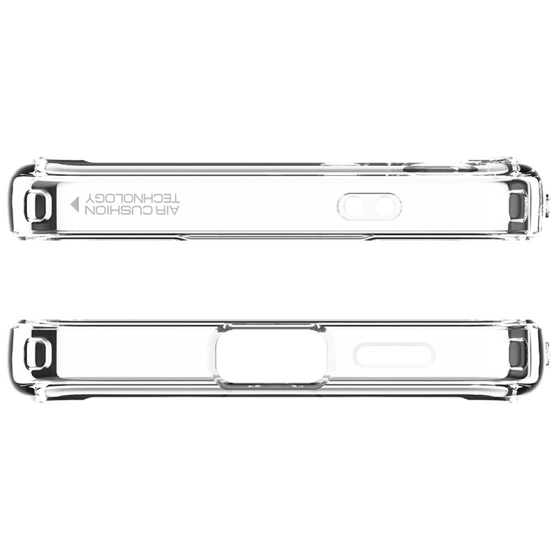 Spigen Crystal Hybrid OneTap Ring MagSafe - Etui do Samsung Galaxy S24 (Biały)