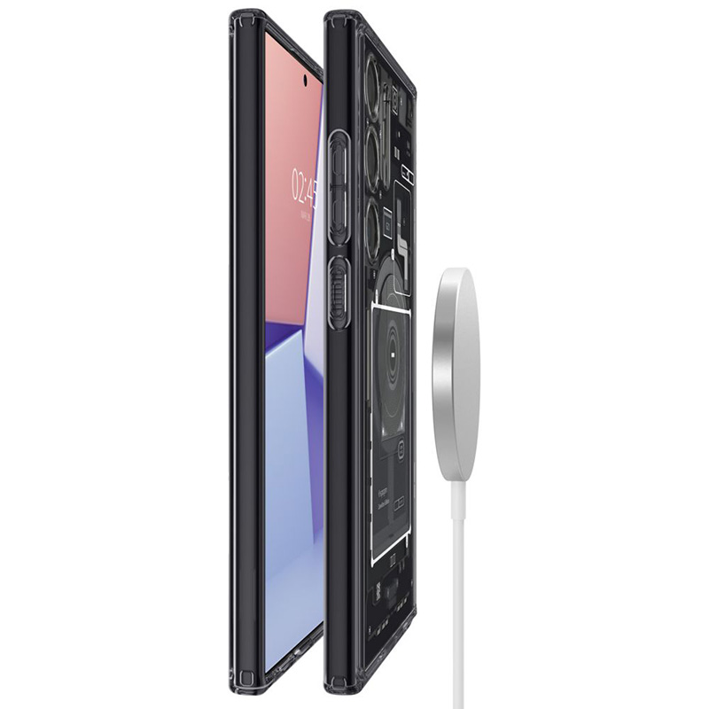 Spigen Ultra Hybrid OneTap Ring MagSafe - Etui do Samsung Galaxy S24 Ultra (Zero One)