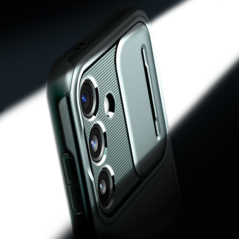 Spigen Optik Armor - Etui do Samsung Galaxy S24 (Abyss Green)