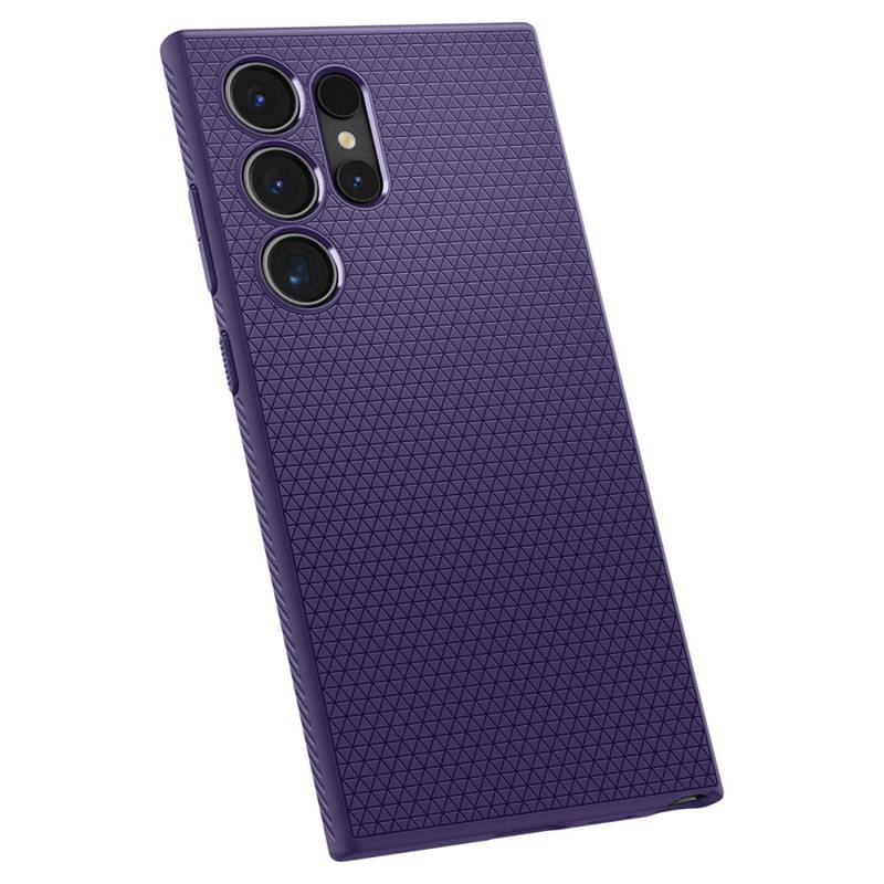 Spigen Liquid Air - Etui do Samsung Galaxy S24 Ultra (Deep Purple)