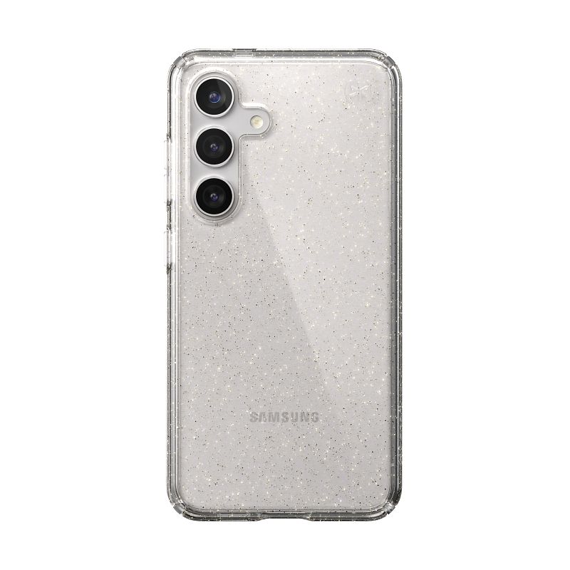 Speck Presidio Lux Glitter - Etui Samsung Galaxy S24 (Clear / Gold Glitter)