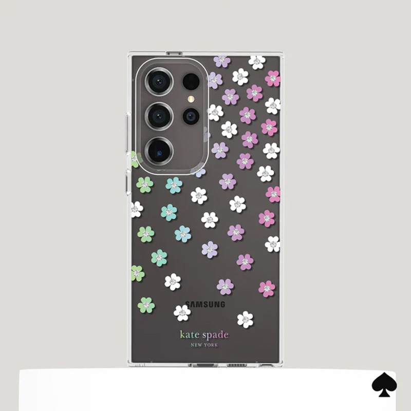 Kate Spade New York Protective Case - Etui Samsung Galaxy S24 Ultra (Scattered Flowers)