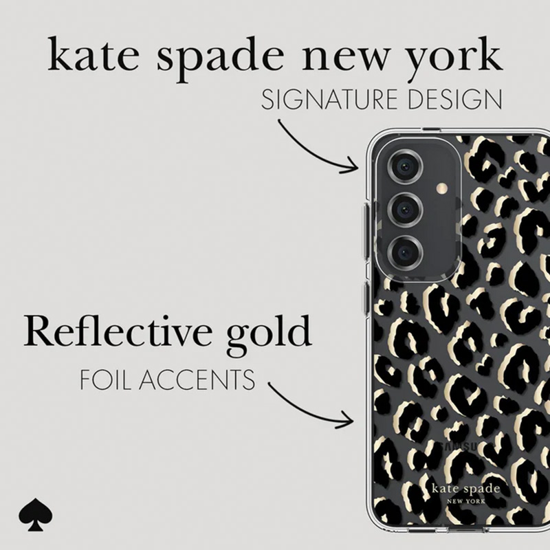Kate Spade New York Protective Case - Etui Samsung Galaxy S24 (City Leopard)