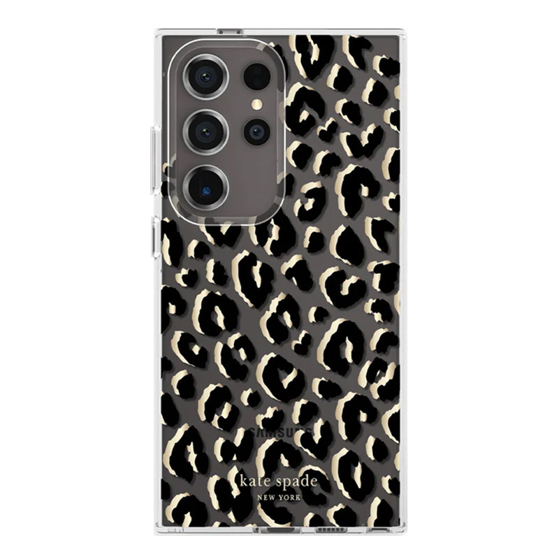 Kate Spade New York Protective Case - Etui Samsung Galaxy S24 Ultra (City Leopard)