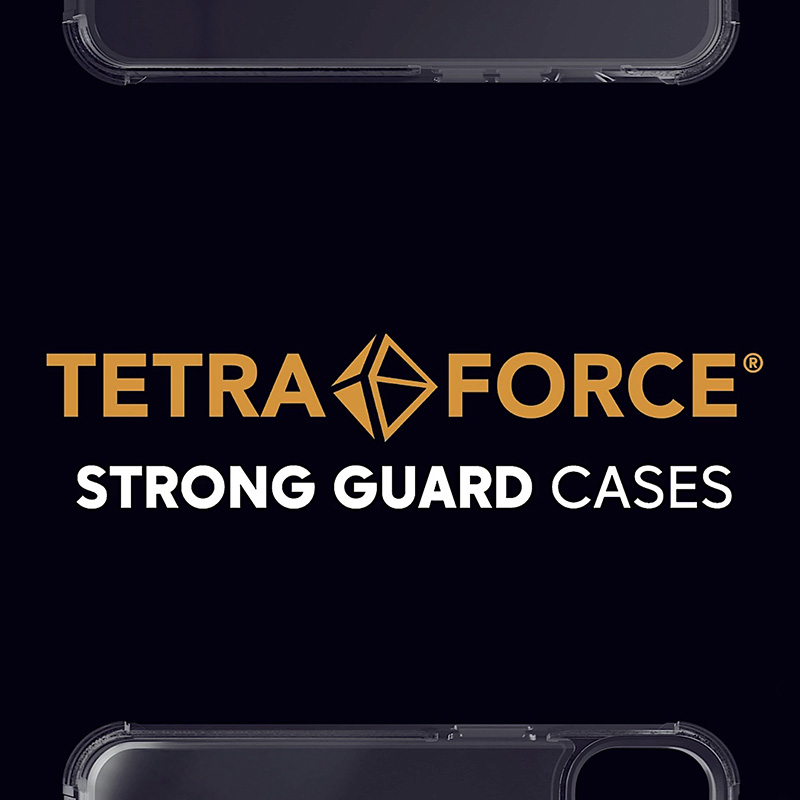 Cellularline Tetra Force Strong Guard - Etui iPhone 15 Pro z powłoką MICROBAN (przezroczysty)