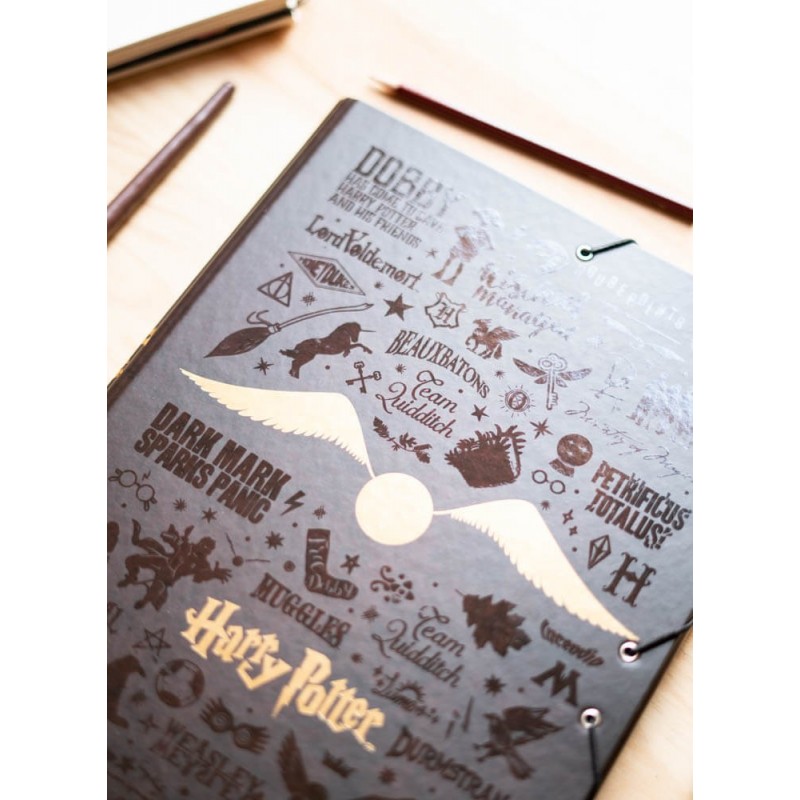 Harry Potter - Folder / teczka z gumką A4 (24 x 34 cm)