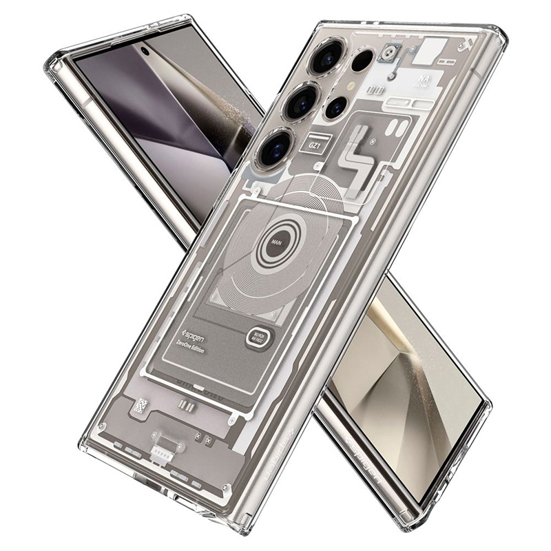 Spigen Ultra Hybrid - Etui do Samsung Galaxy S24 Ultra (Zero One Natural Titanium)