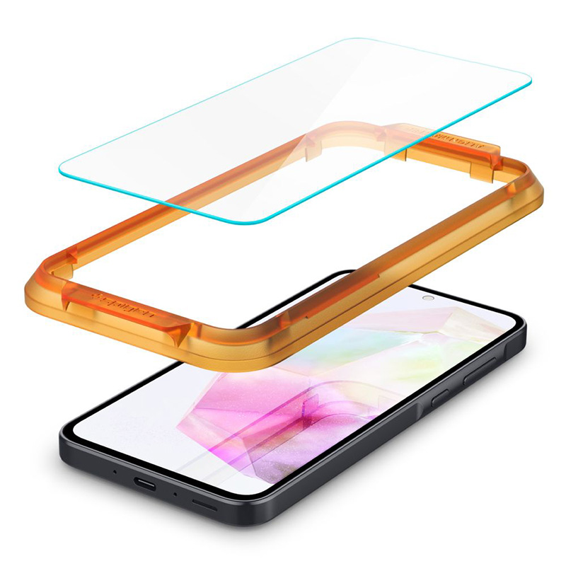 Spigen Alm Glas.TR 2-Pack - Szkło hartowane do Samsung Galaxy A35 5G (Przezroczysty)
