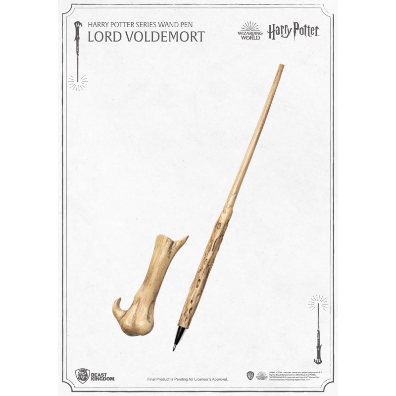 Harry Potter - Długopis w kształcie różdżki Lorda Voldemorta 28 cm