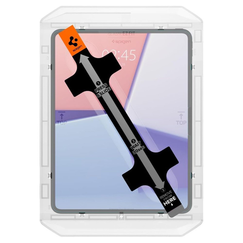Spigen GLAS.TR EZ FIT - Szkło hartowane do iPad Pro 13" (M4, 2024) (Przezroczysty)