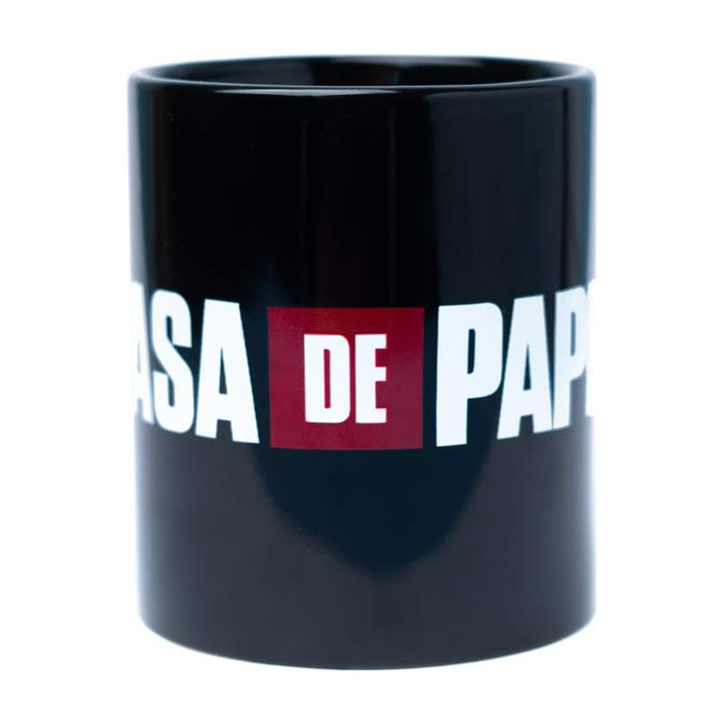 Dom z Papieru - Kubek ceramiczny w pudełku prezentowym 330 ml (La Casa De Papel Logo)