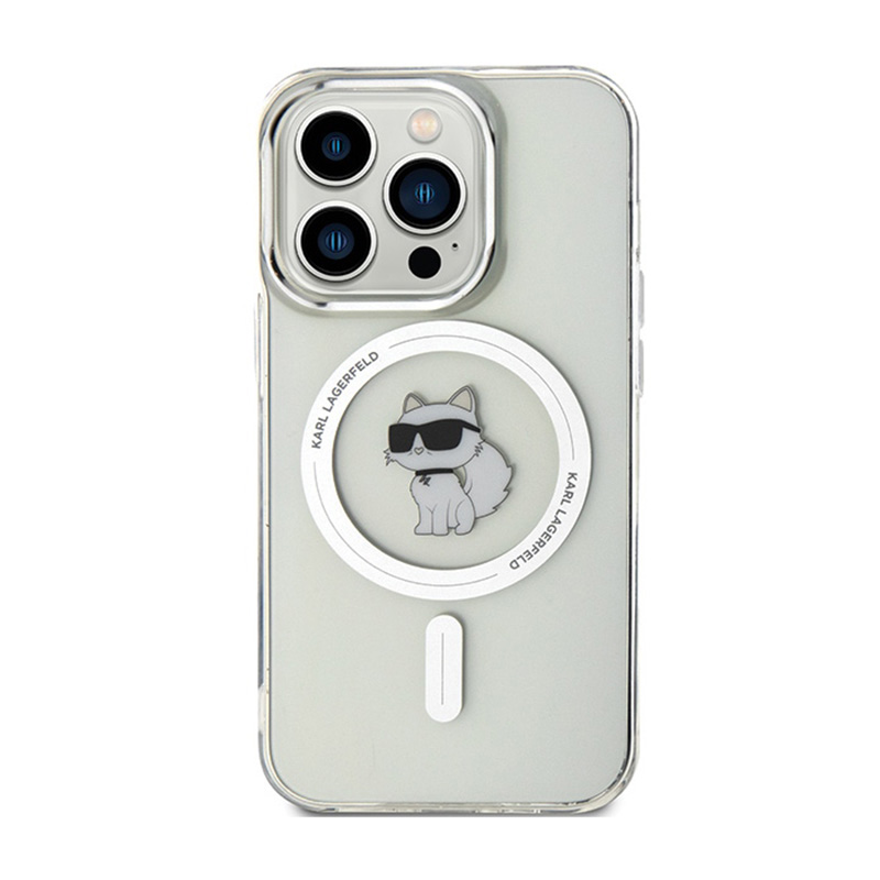Karl Lagerfeld IML Choupette MagSafe - Etui iPhone 14 Pro Max (przezroczysty)