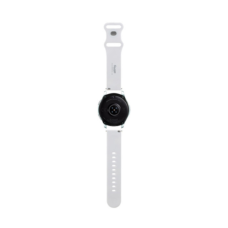 Hello Kitty Silicone Heads & Stripes - Pasek uniwersalny do smartwatcha 22 mm (czarny)