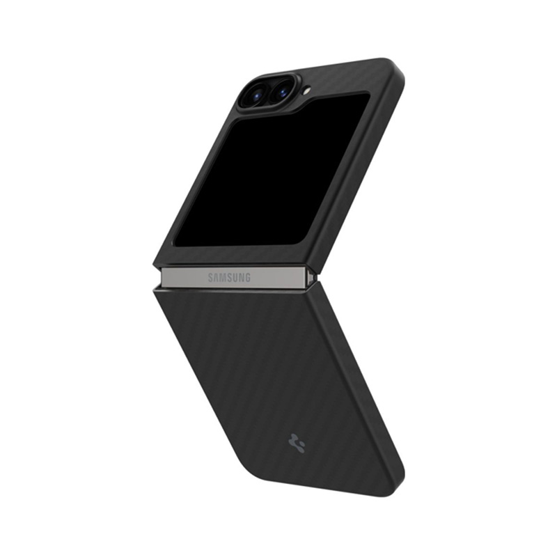 Spigen Airskin - Etui do Samsung Galaxy Z Flip 6 (Aramid Black)