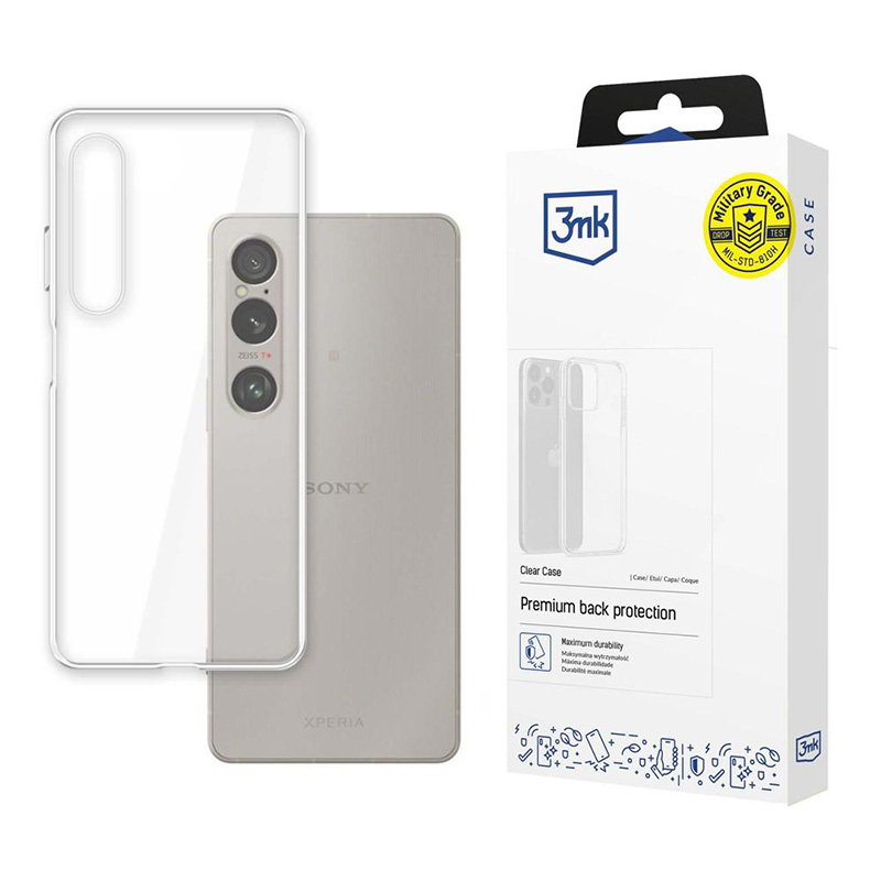3mk Clear Case - Etui do Sony Xperia 1 VI (Przezroczysty)